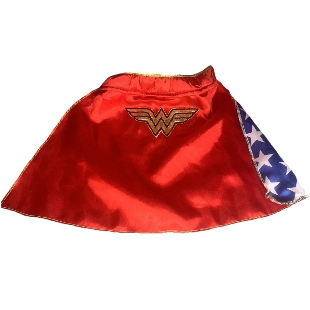 Wonder Woman Super hero Cape Dog Pet Costume Size Small